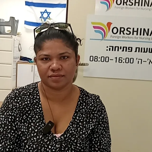 Nadeeka · available for nursing care in Israel — Orshina